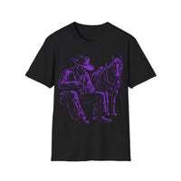Load image into Gallery viewer, Cowboy &amp; Horse Purple