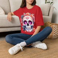 Load image into Gallery viewer, Day of the Dead Raccoon Design - Sugar Skull - Dios De Muertos