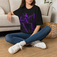Load image into Gallery viewer, Cowboy &amp; Horse Purple