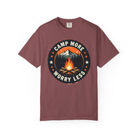 Load image into Gallery viewer, Camp More Worry Less T-shirt