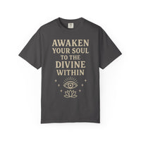 Load image into Gallery viewer, Awaken Your Soul to the Divine Within T-Shirt