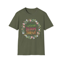 Load image into Gallery viewer, Grow, Bloom, Thrive T-Shirt
