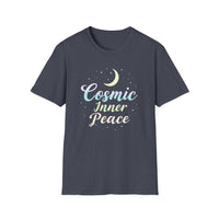 Load image into Gallery viewer, Cosmic Inner Peace  - Moon &amp; Stars Spiritual Graphic Tee
