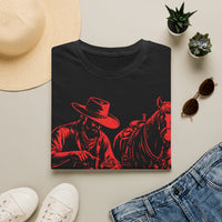 Load image into Gallery viewer, Cowboy &amp; Horse Red