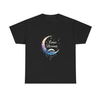 Load image into Gallery viewer, Cosmic Dreamer T-Shirt — Moon &amp; Third Eye Graphic Tee
