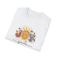 Load image into Gallery viewer, Joy - T-Shirt, Positive Vibes Tee, Motivational Gift, Summer Casual Wear, Happy Graphic Tee