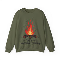 Load image into Gallery viewer, Powered by Firewood &amp; Friendship, Campfire Graphic