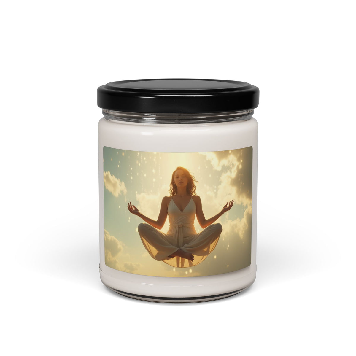 Meditation Scented Soy Candle, Relaxing Aromatherapy Candle, Mindfulness Gift, Home Decor, Spiritual Candle, Yoga Gift