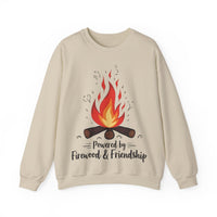 Load image into Gallery viewer, Powered by Firewood &amp; Friendship, Campfire Graphic