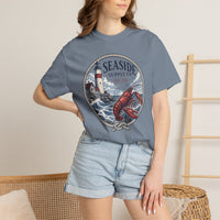 Load image into Gallery viewer, Seaside Supply Co. Lobster &amp; Lighthouse T-Shirt