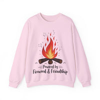 Load image into Gallery viewer, Powered by Firewood &amp; Friendship, Campfire Graphic