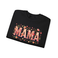 Load image into Gallery viewer, Mama Floral Crewneck Sweatshirt  Mother’s Day Cozy Pullover