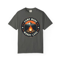 Load image into Gallery viewer, Camp More Worry Less T-shirt