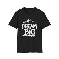 Load image into Gallery viewer, Dream Big Unisex Softstyle T-Shirt | Inspirational Gift, Casual Wear, Motivational Apparel, Positive Quotes, Everyday Comfort
