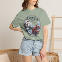 Load image into Gallery viewer, Seaside Supply Co. Lobster &amp; Lighthouse T-Shirt