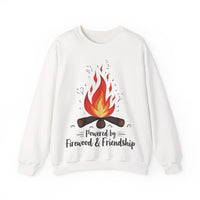Load image into Gallery viewer, Powered by Firewood &amp; Friendship, Campfire Graphic