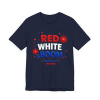 Load image into Gallery viewer, Red White Boom T‑Shirt — America 250 1776–2026 Celebration Tee