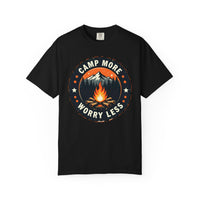 Load image into Gallery viewer, Camp More Worry Less T-shirt
