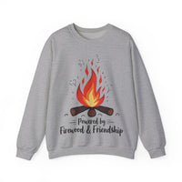 Load image into Gallery viewer, Powered by Firewood &amp; Friendship, Campfire Graphic