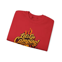 Load image into Gallery viewer, Let's Go Camping Crewneck Sweatshirt
