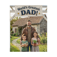 Load image into Gallery viewer, World's Greatest Dad Photo Puzzle  Personalized Father's Day Puzzle (520 Pieces)
