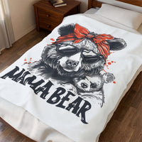 Load image into Gallery viewer, Mama Bear Plush Blanket