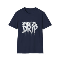 Load image into Gallery viewer, Spiritual Drip T-Shirt | Unisex Softstyle Tee for Everyday Style | Trendy Graphic Shirt | Casual Wear, Streetwear, Gift Idea
