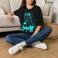 Load image into Gallery viewer, Dragon tea party Teal
