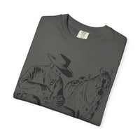 Load image into Gallery viewer, Cowboy &amp; Horse Graphic T-Shirt — Rustic Western Tee