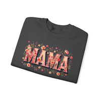 Load image into Gallery viewer, Mama Floral Crewneck Sweatshirt  Mother’s Day Cozy Pullover