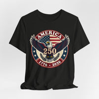 Load image into Gallery viewer, America 250 Eagle T-Shirt, patriotic tee, 250 birthday, 4th of July