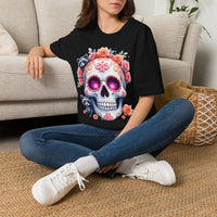 Load image into Gallery viewer, Day of the Dead Raccoon Design - Sugar Skull - Dios De Muertos