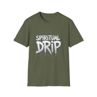 Load image into Gallery viewer, Spiritual Drip T-Shirt | Unisex Softstyle Tee for Everyday Style | Trendy Graphic Shirt | Casual Wear, Streetwear, Gift Idea
