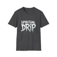 Load image into Gallery viewer, Spiritual Drip T-Shirt | Unisex Softstyle Tee for Everyday Style | Trendy Graphic Shirt | Casual Wear, Streetwear, Gift Idea
