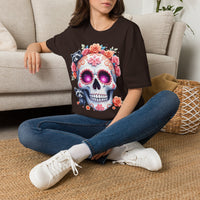 Load image into Gallery viewer, Day of the Dead Raccoon Design - Sugar Skull - Dios De Muertos