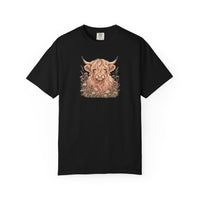 Load image into Gallery viewer, Cute Highland Cow Tee Farming Shirt Cute Cow Shirt Cow Lover Gift Country Girl Gift Farm Animal Sweatshirt comfort colors