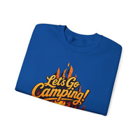 Load image into Gallery viewer, Let's Go Camping Crewneck Sweatshirt