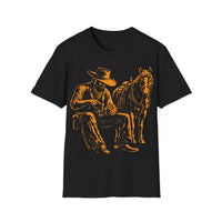 Load image into Gallery viewer, Cowboy &amp; Horse Gold