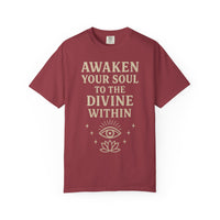 Load image into Gallery viewer, Awaken Your Soul to the Divine Within T-Shirt