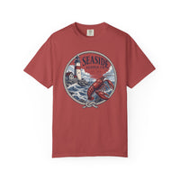 Load image into Gallery viewer, Seaside Supply Co. Lobster &amp; Lighthouse T-Shirt