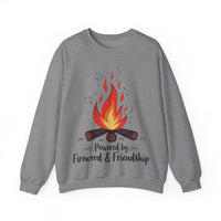 Load image into Gallery viewer, Powered by Firewood &amp; Friendship, Campfire Graphic