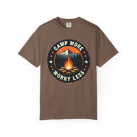Load image into Gallery viewer, Camp More Worry Less T-shirt