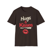 Load image into Gallery viewer, Hugs &amp; Kisses T-Shirt, Cute Couples Gift, Romantic Tee, Love T-Shirt, Funny Love Top, Valentine's Day Shirt