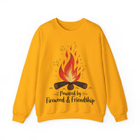 Load image into Gallery viewer, Powered by Firewood &amp; Friendship, Campfire Graphic