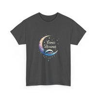 Load image into Gallery viewer, Cosmic Dreamer T-Shirt — Moon &amp; Third Eye Graphic Tee
