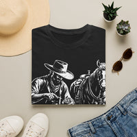 Load image into Gallery viewer, Cowboy &amp; Horse White