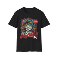 Load image into Gallery viewer, Stay Weird  - T-Shirt, Funny Animal Shirt, Unisex Fashion, Gift for Cat Lovers, Quirky Apparel