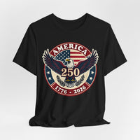 Load image into Gallery viewer, America 250 Eagle T-Shirt, patriotic tee, 250 birthday, 4th of July