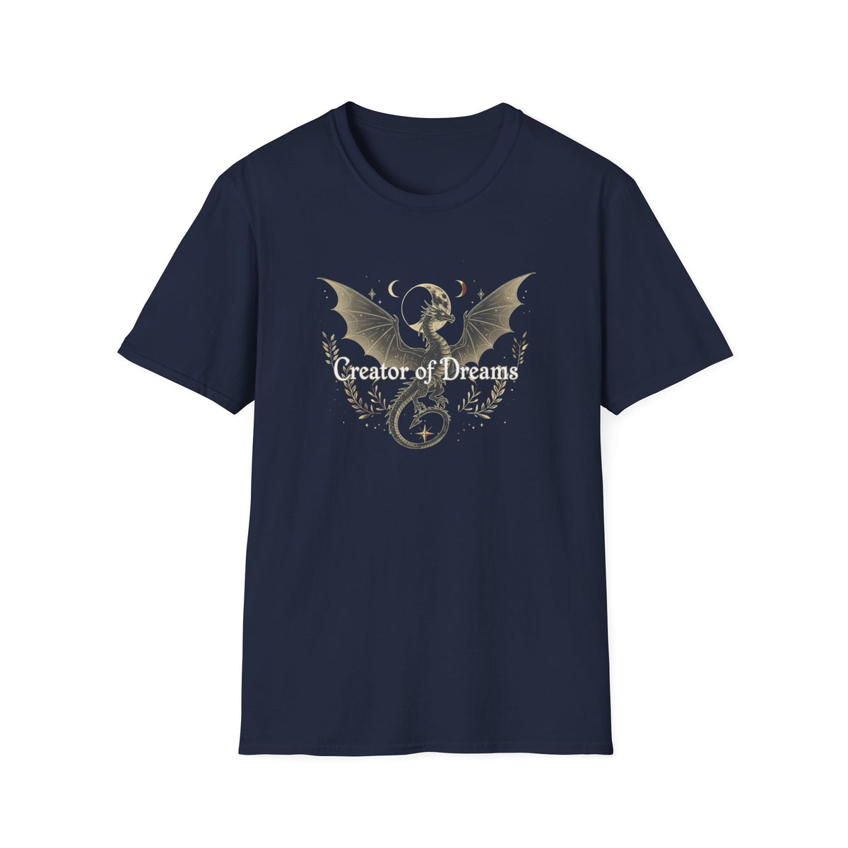 Creator of Dreams - DragonT-Shirt | Fantasy Apparel, Gift for Geeks, Dragon Lover Tee, Unique Graphic Top, Birthday Present