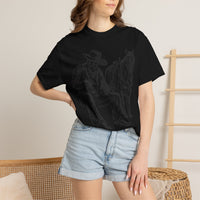 Load image into Gallery viewer, Cowboy &amp; Horse Graphic T-Shirt — Rustic Western Tee